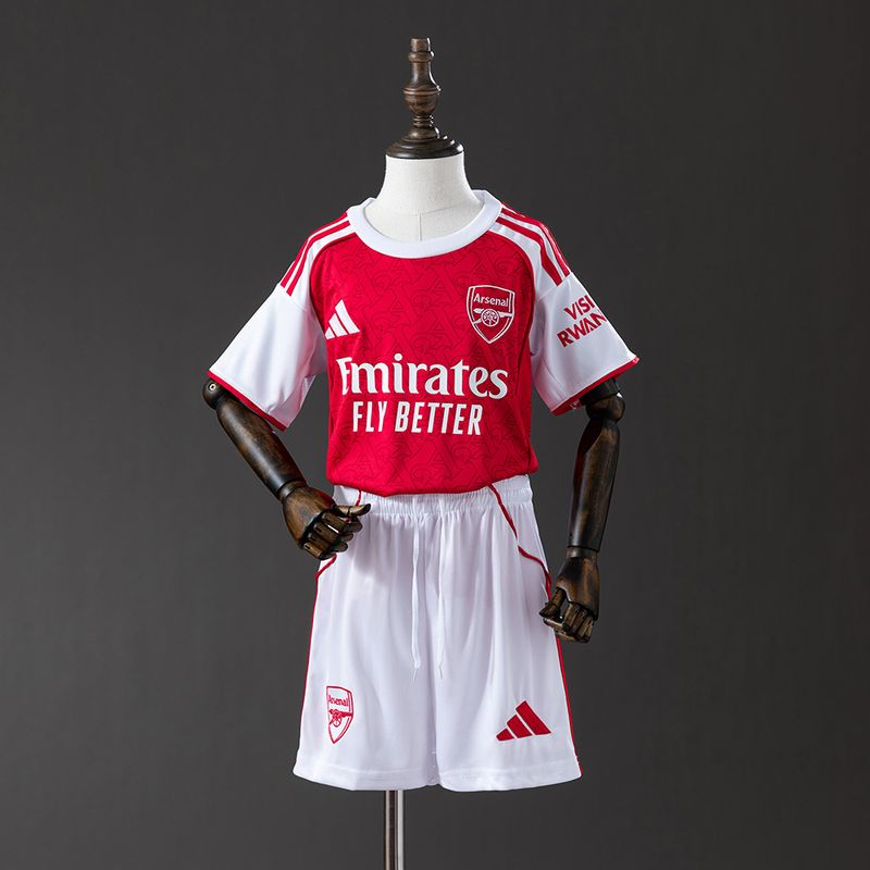 Kids Arsenal FC 2025 - 2026 home - WCFOOTBALLSUIT Image principale du produit