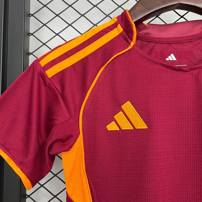 Kids AS Roma 2025 - 2026 home - WCFOOTBALLSUIT