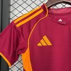 Kids AS Roma 2025 - 2026 home - WCFOOTBALLSUIT