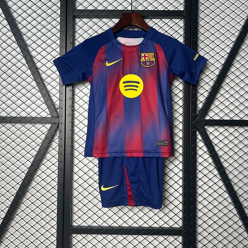 Kids Barcelona 2025 - 2026 home - WCFOOTBALLSUIT Image principale du produit