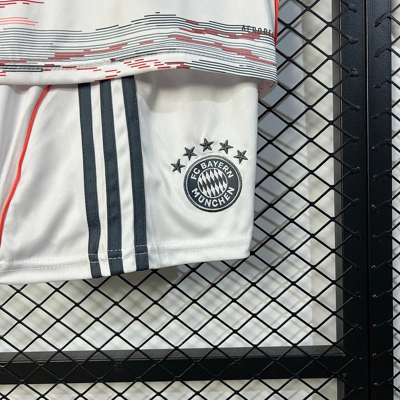 Kids Bayern M¨¹nchen 2025 - 2026 Away - WCFOOTBALLSUIT