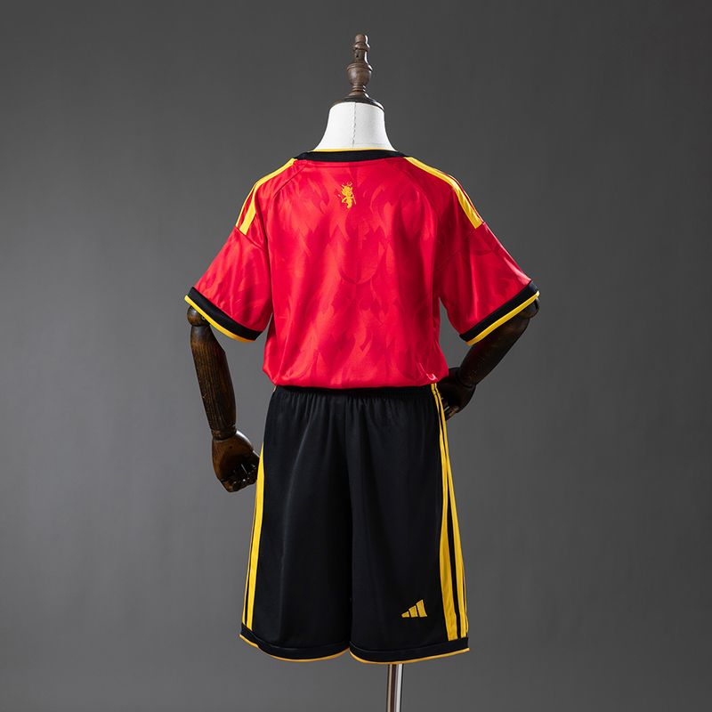 Kids Belgium national 2026 Home - WCFOOTBALLSUIT