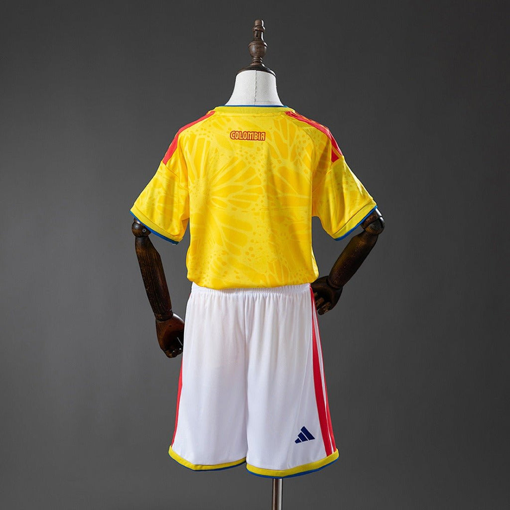 Kids Colombia national 2026 Home - WCFOOTBALLSUIT
