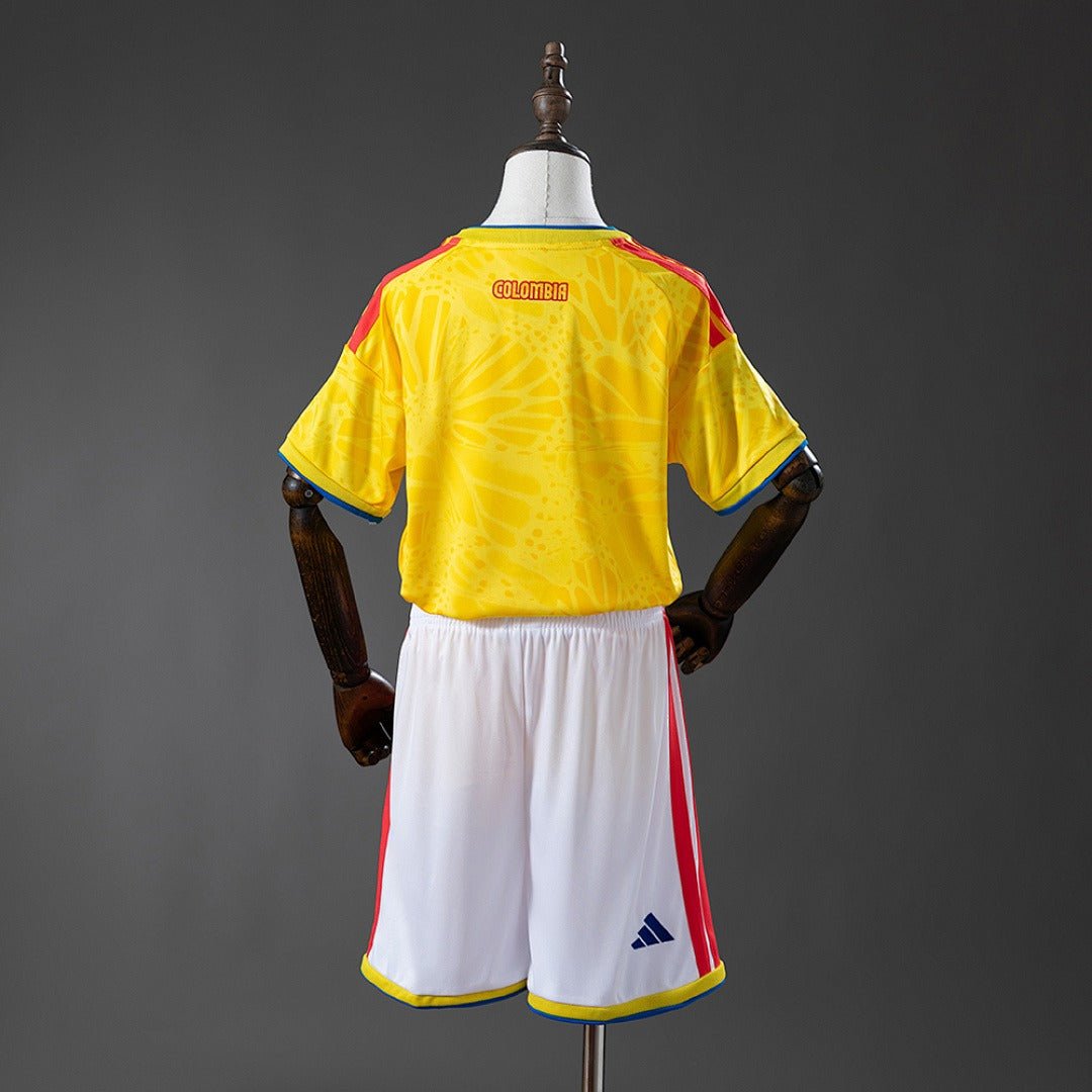 Kids Colombia national 2026 Home - WCFOOTBALLSUIT