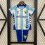 Kids M¨¢laga CF 2025 - 2026 home - WCFOOTBALLSUIT