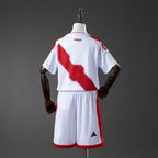 Kids Peru national 2026 Home - WCFOOTBALLSUIT