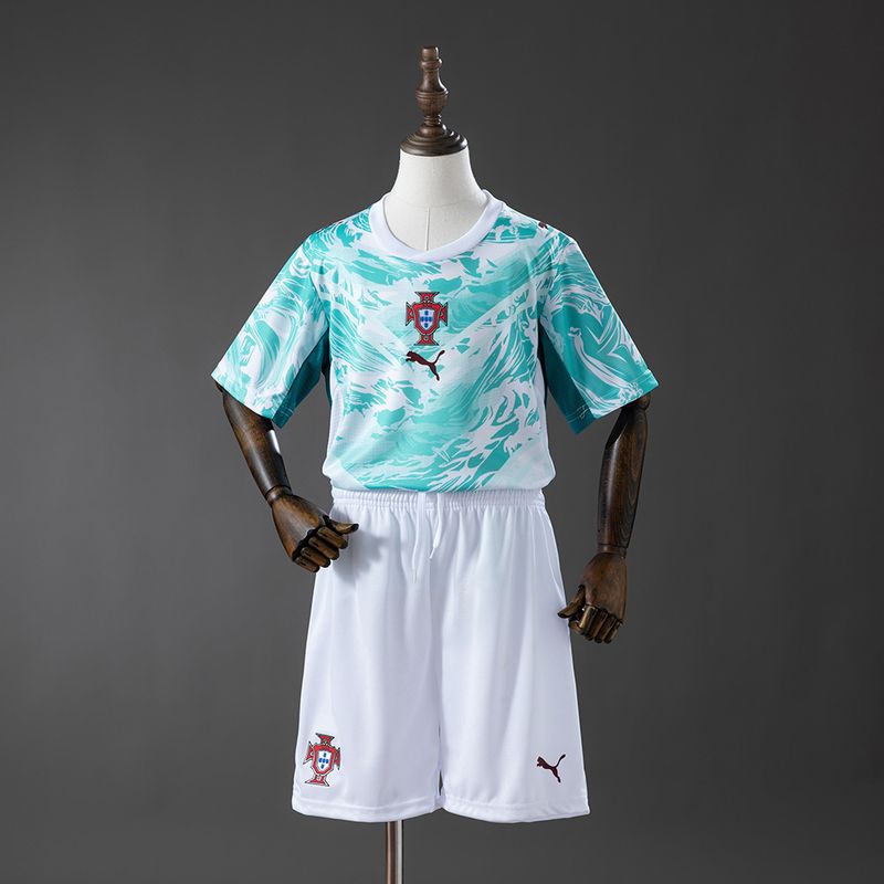 Kids Portugal national 2026 away Fan - WCFOOTBALLSUIT Image principale du produit