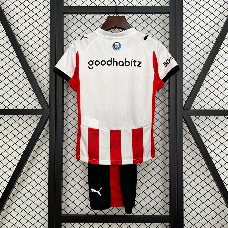 Kids PSV Eindhoven 2025 - 2026 home - WCFOOTBALLSUIT