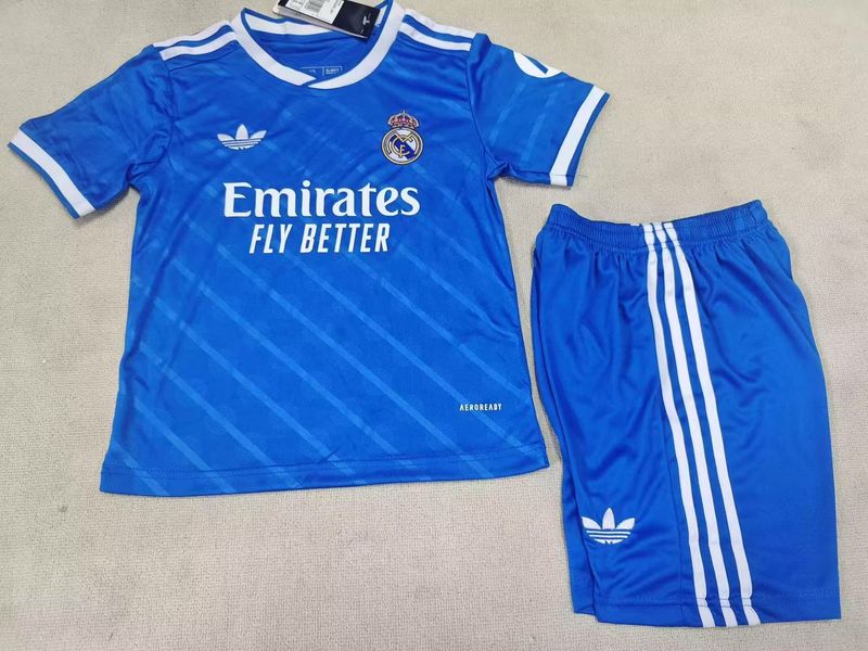 Kids Real Madrid 2025 - 2026 Second away - WCFOOTBALLSUIT Image principale du produit