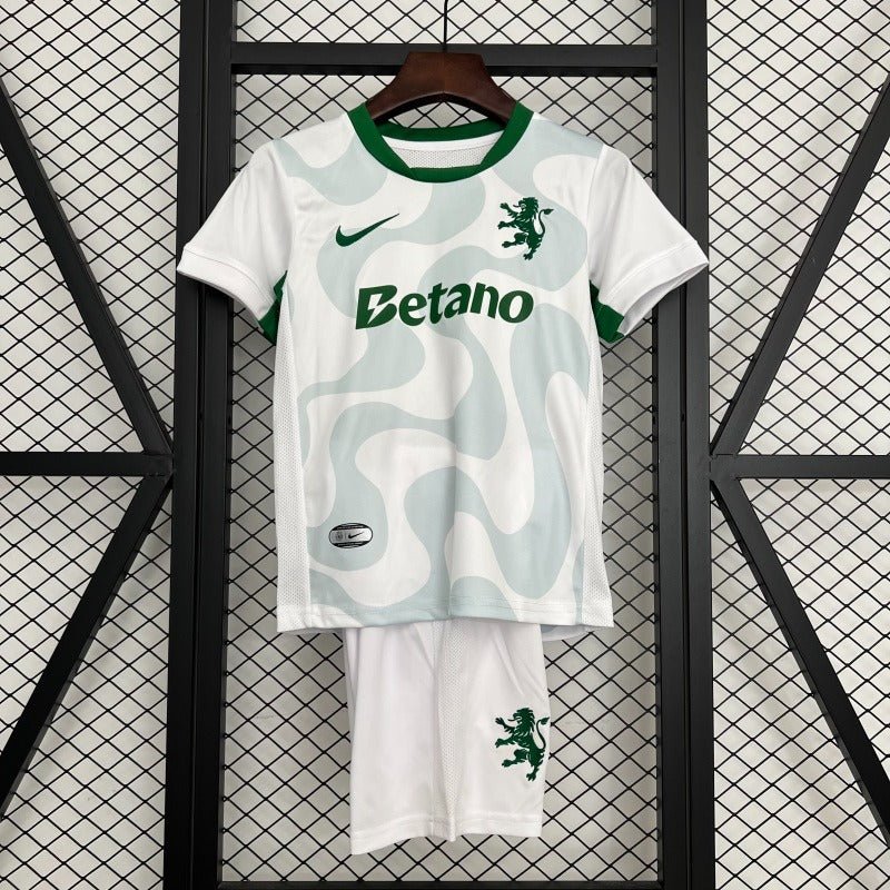 Kids Sporting Lisbon 2025 - 2026 Third Away - WCFOOTBALLSUIT Main image