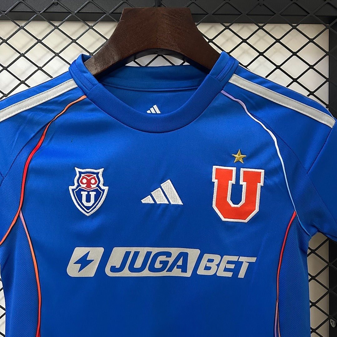 Kids Universidad de Chile 2025 - 2026 home - WCFOOTBALLSUIT