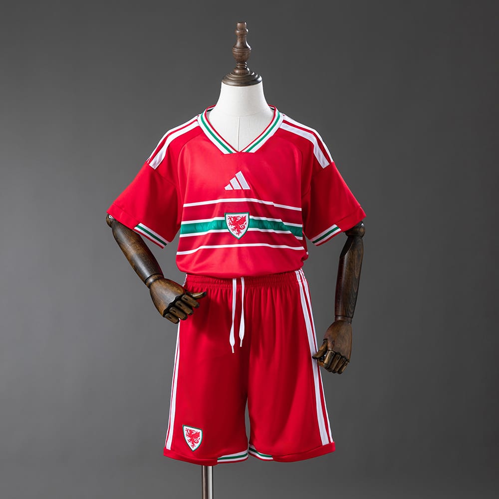 Kids Wales national 2026 Home - WCFOOTBALLSUIT Image principale du produit