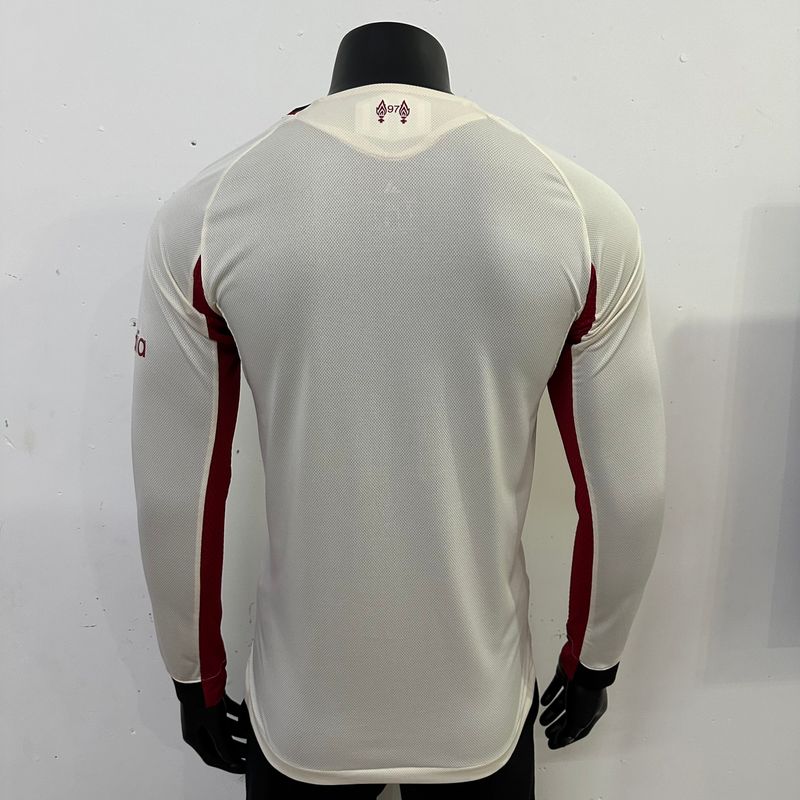 Liverpool FC 2025 - 2026 Away Long Sleeve Player - WCFOOTBALLSUIT