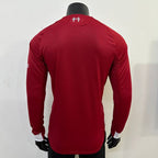 Liverpool FC 2025 - 2026 Home Long Sleeve Player - WCFOOTBALLSUIT