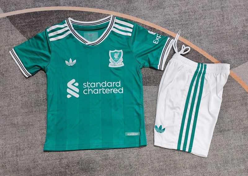 Enfants Liverpool FC 2026-2027 Deuxième maillot extérieur