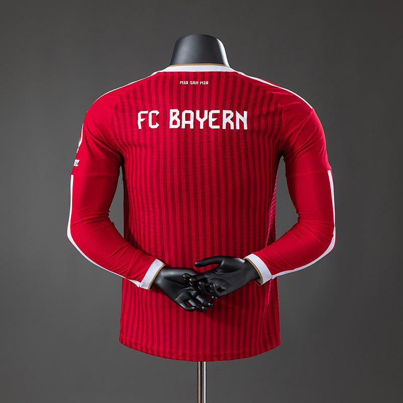 Bayern Munich Domicile Joueur Manches Longues 2026/2027