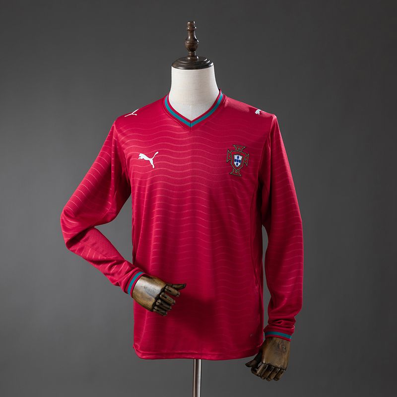 Portugal national 2026 home Fan Long Sleeve - WCFOOTBALLSUIT