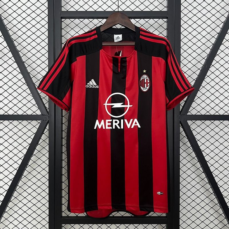 Retro AC Milan 2003 - 2004 home - WCFOOTBALLSUIT Main image
