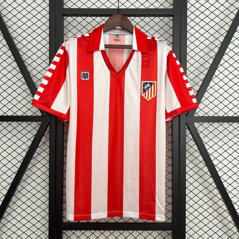 Retro Atletico Madrid 1982 - 1983 home - WCFOOTBALLSUIT Main image