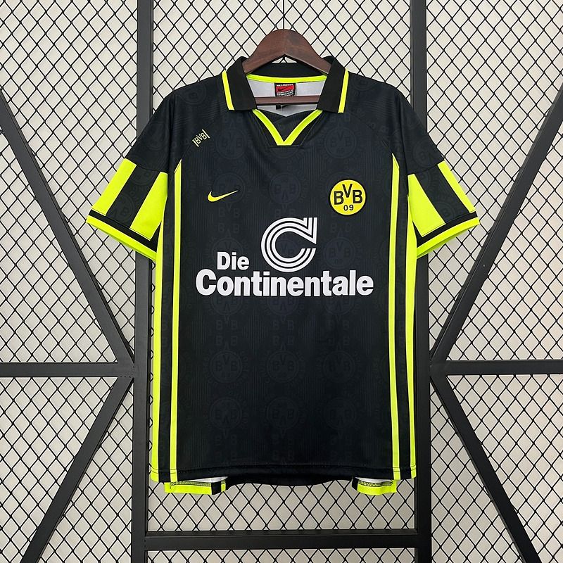 Retro BVB Dortmund 1996 - 1997 away - WCFOOTBALLSUIT Main image