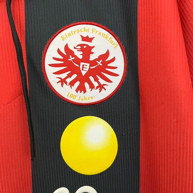 Retro Eintracht Frankfurt 1998 - 2000 home 100th Anniversary - WCFOOTBALLSUIT