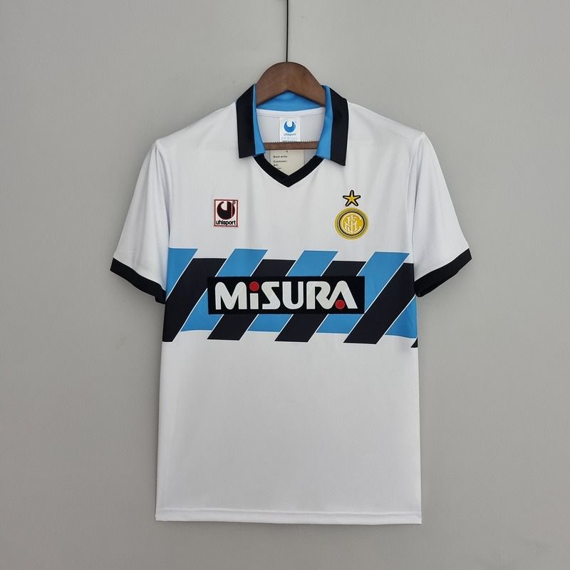 Retro Inter Milano 1990 - 1991 away game - WCFOOTBALLSUIT Main image
