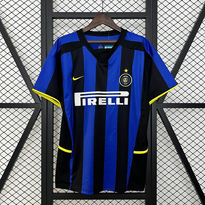 Retro Inter Milano 2002 - 2003 home game - WCFOOTBALLSUIT Main image