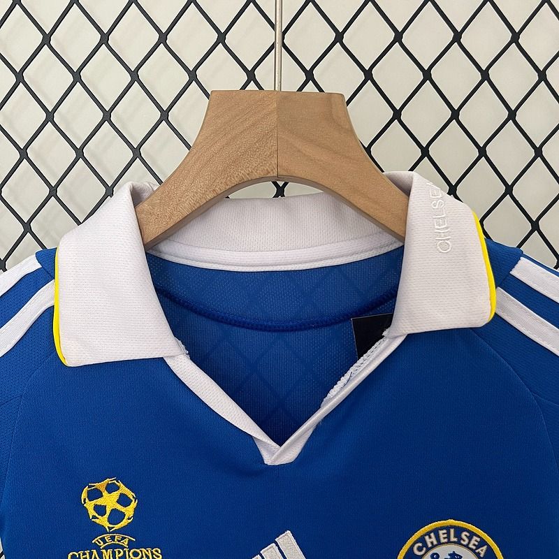 Retro Kids Chelsea FC 2008 - 2009 home ucl edition - WCFOOTBALLSUIT