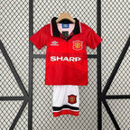 Retro Kids Manchester United 1994 - 1996 home - WCFOOTBALLSUIT