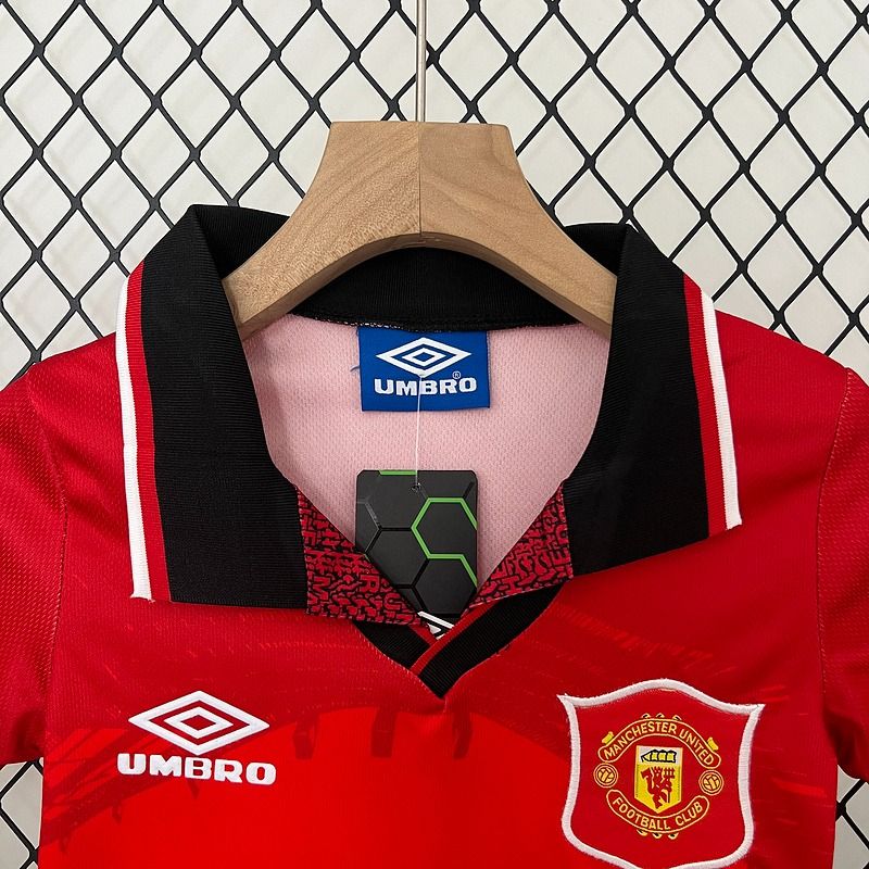 Retro Kids Manchester United 1994 - 1996 home - WCFOOTBALLSUIT