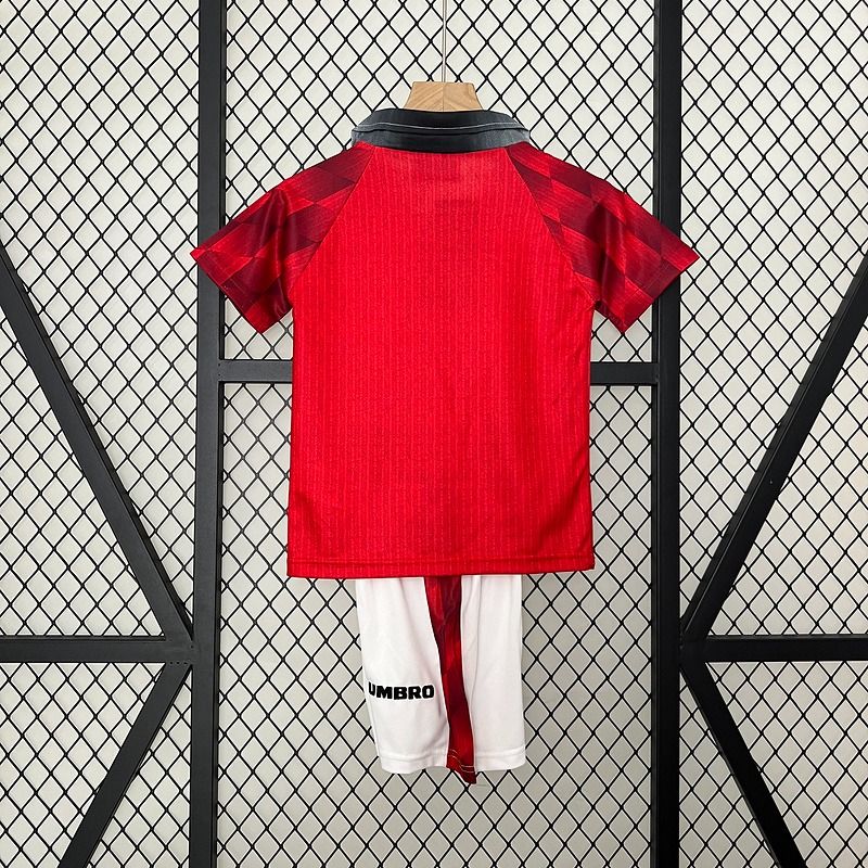 Retro Kids Manchester United 1996 - 1997 home - WCFOOTBALLSUIT
