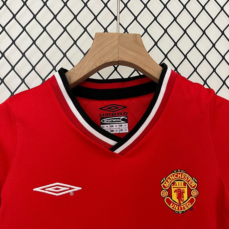 Retro Kids Manchester United 2000 - 2001 home - WCFOOTBALLSUIT