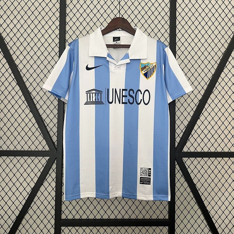 Retro Málaga CF 2012 - 2013 home - WCFOOTBALLSUIT Main image