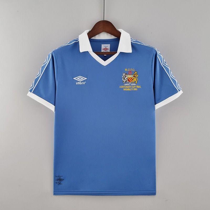 Retro Manchester City 1981 - 1982 home - WCFOOTBALLSUIT Main image