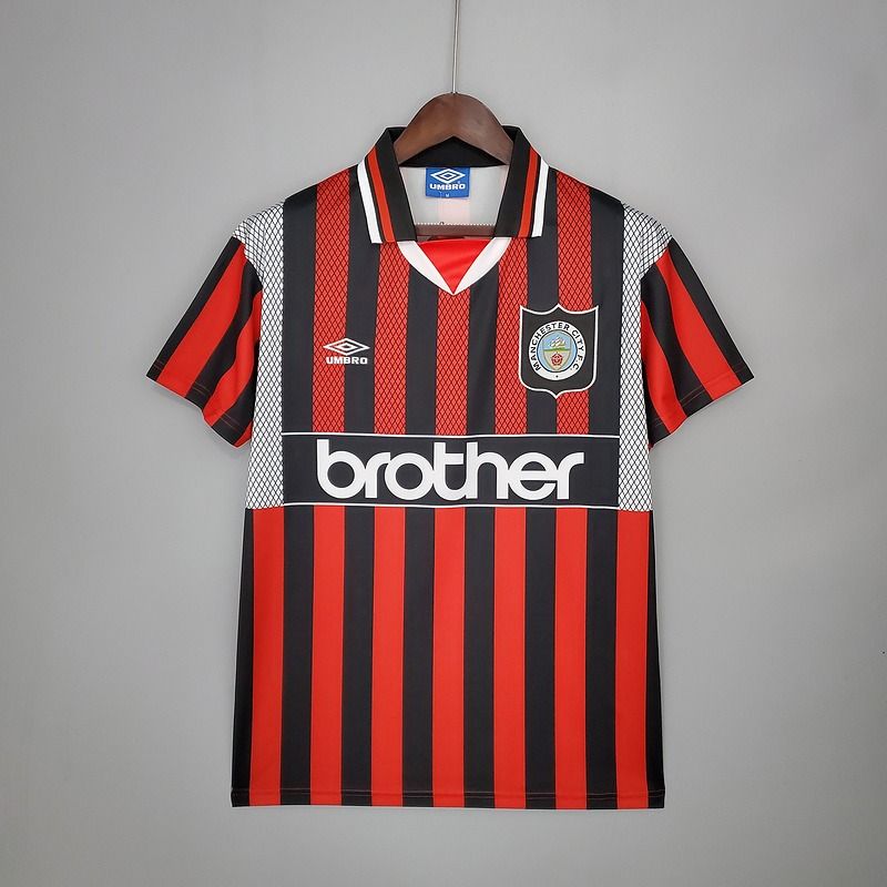 Retro Manchester City 1994 - 1996 away - WCFOOTBALLSUIT