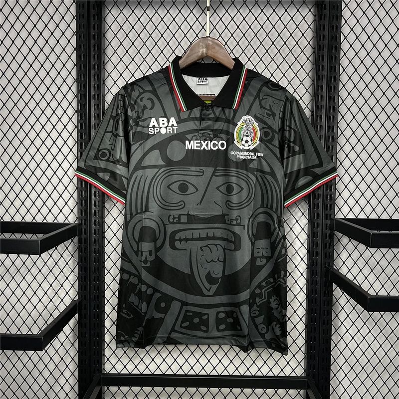 Retro Mexico national 1998 fourth away - WCFOOTBALLSUIT Main image