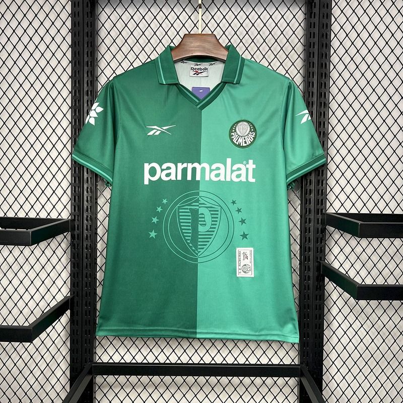 Retro Palmeiras 1997 - 1998 home game - WCFOOTBALLSUIT Image principale du produit