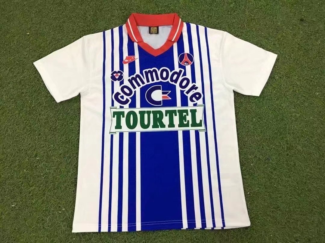 Retro PSG Paris Saint - Germain 1992 - 1993 away - WCFOOTBALLSUIT Main image