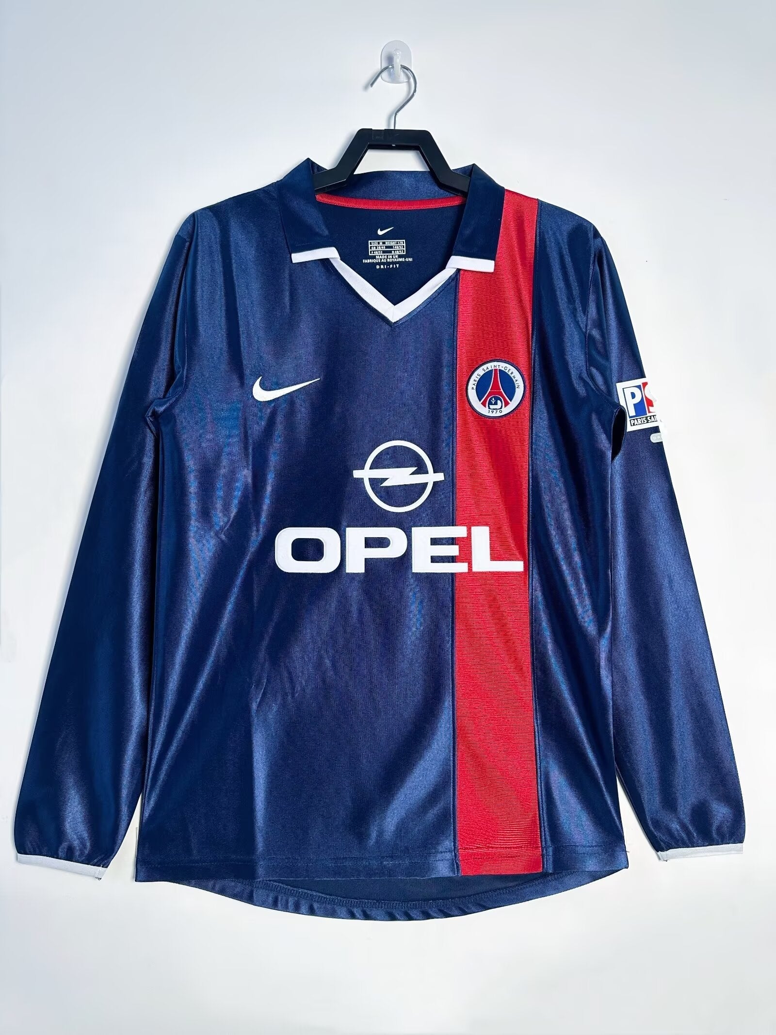 Retro PSG Paris Saint - Germain 2001 - 2002 home Long Sleeves - WCFOOTBALLSUIT Main image