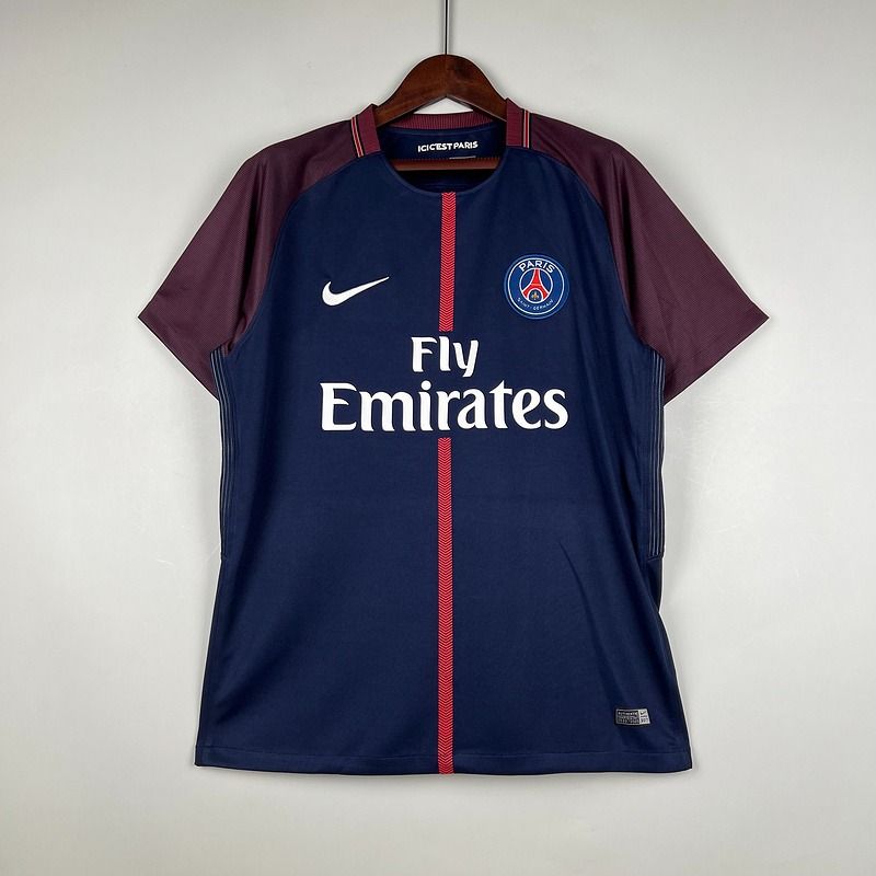 Retro PSG Paris Saint - Germain 2017 - 2018 home - WCFOOTBALLSUIT Main image