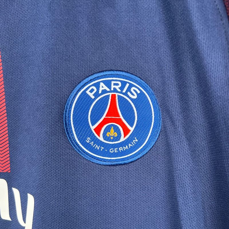 Retro PSG Paris Saint - Germain 2017 - 2018 home - WCFOOTBALLSUIT
