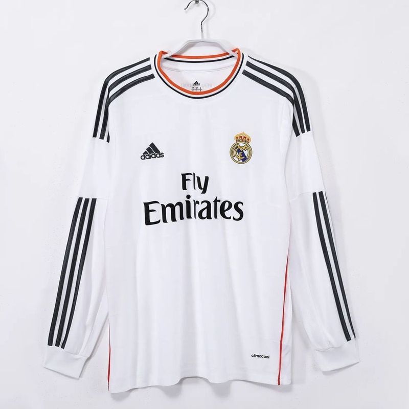 Maillot de foot vintage Real Madrid 2013-2014 domicile manches longues Image secondaire du produit