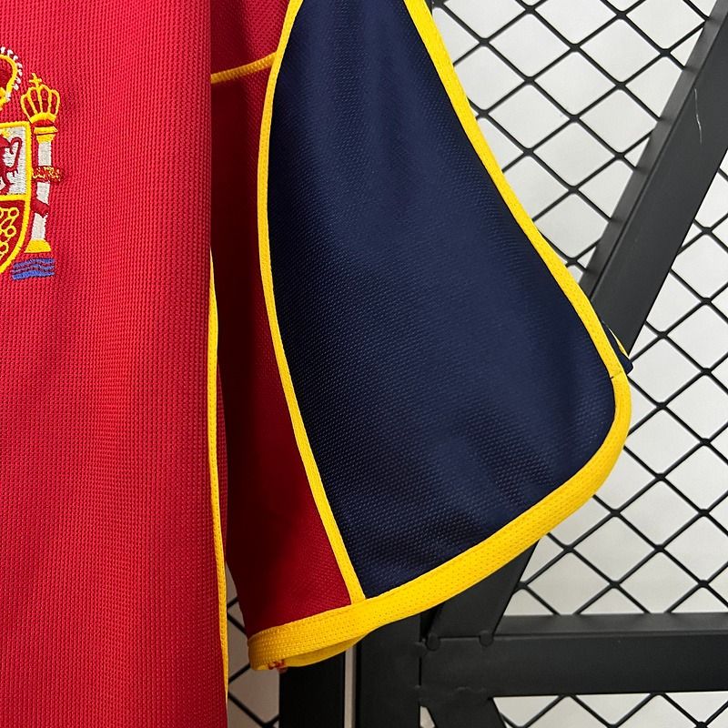 Retro Spain national 2000 home game - WCFOOTBALLSUIT