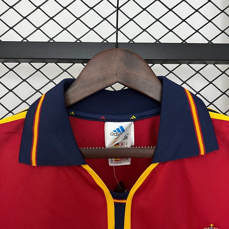 Retro Spain national 2000 home game - WCFOOTBALLSUIT