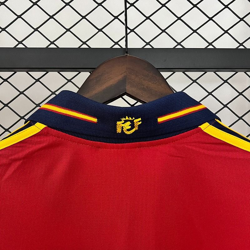 Retro Spain national 2000 home game - WCFOOTBALLSUIT