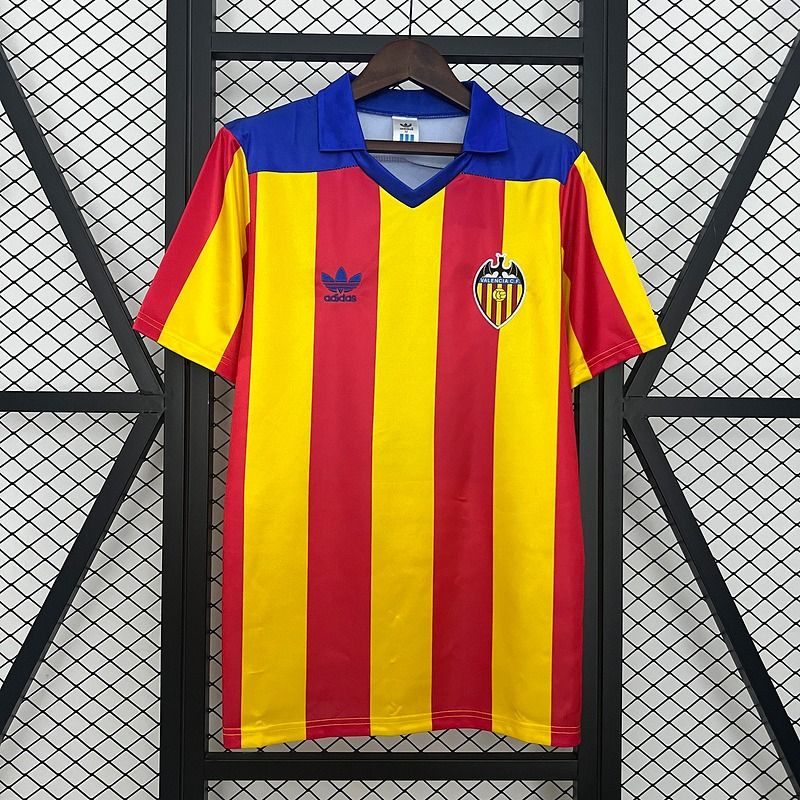 Retro Valencia CF 1980 - 1982 home - WCFOOTBALLSUIT Main image
