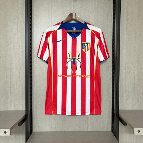 Maillot domicile rétro de l'Atletico Madrid 2004-2005