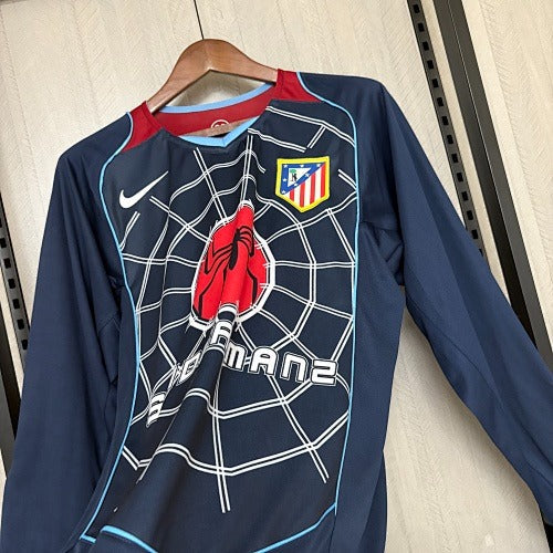 Retro Atletico Madrid 2004-2005 away Long Sleeve