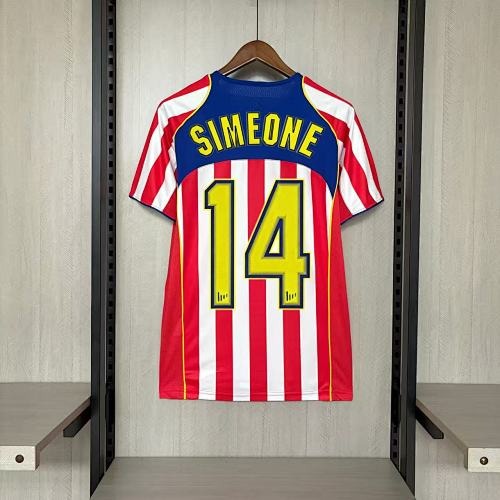 Retro Atletico Madrid 2004-2005 home Secondary image