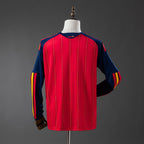 Spain national 2026 home Fan Long Sleeve - WCFOOTBALLSUIT